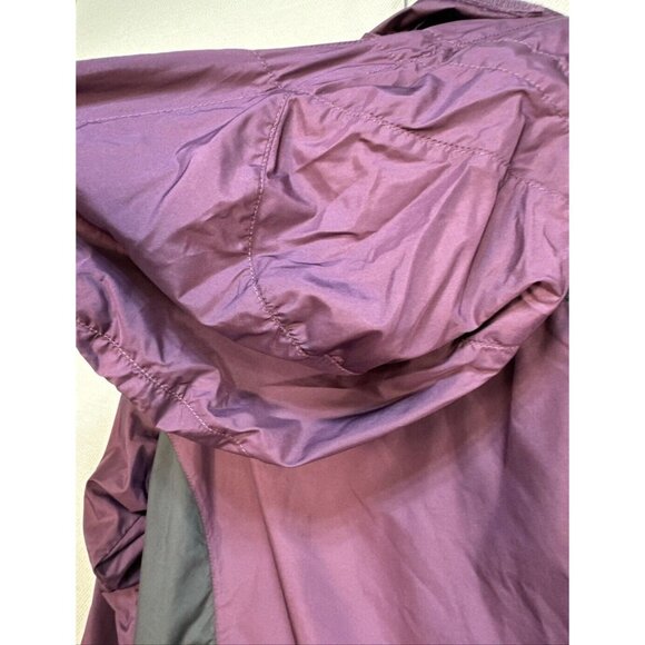 The North Face Women’s Hydrenalite Rain Hiking Hooded Jacket S/P Purple Black - Picture 13 of 14